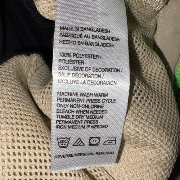 Izod Golf Tan Flat Front Shorts with Silicone Waist - Picture 4 of 6